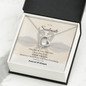 To My Soulmate - Swans - Forever Love Necklace