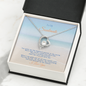 To My Soulmate - Beach - Forever Love Necklace