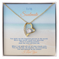 To My Soulmate - Beach - Forever Love Necklace