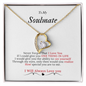 To My Soulmate Forever Love Necklace