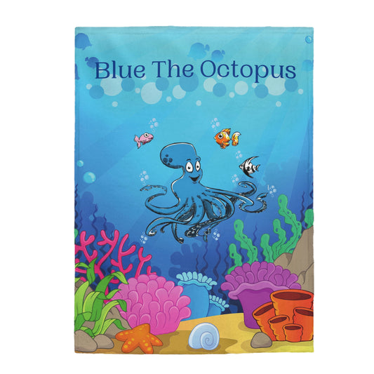 Blue The Octopus Blanket