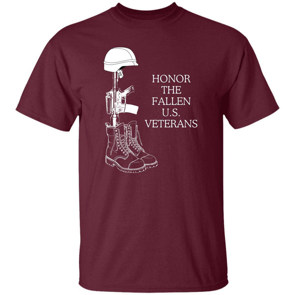 Honor The Fallen U.S. Veterans T-Shirt