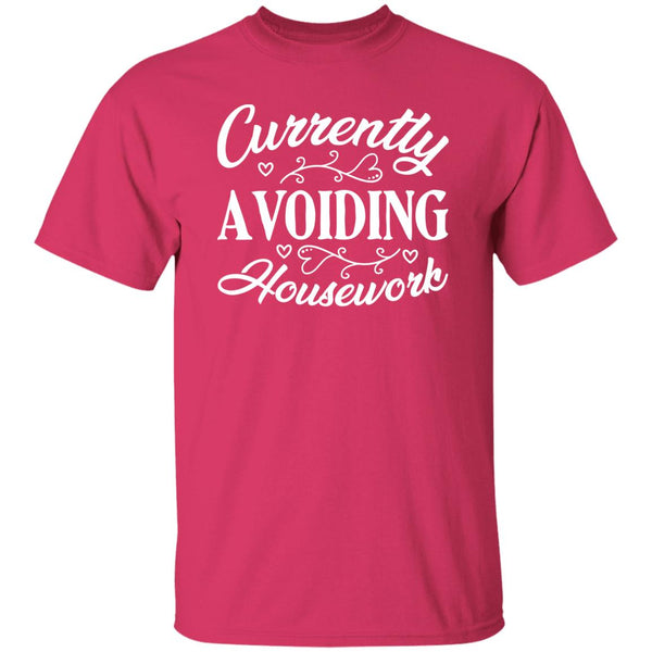 14 T-Shirt PNG Currently Avoiding Housework T-Shirt