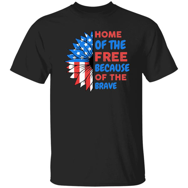 11 T-Shirt PNG Home Of The Free Because Of The Brave. T-Shirt