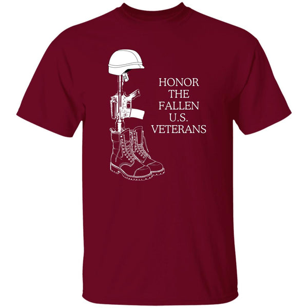 Honor The Fallen U.S. Veterans T-Shirt