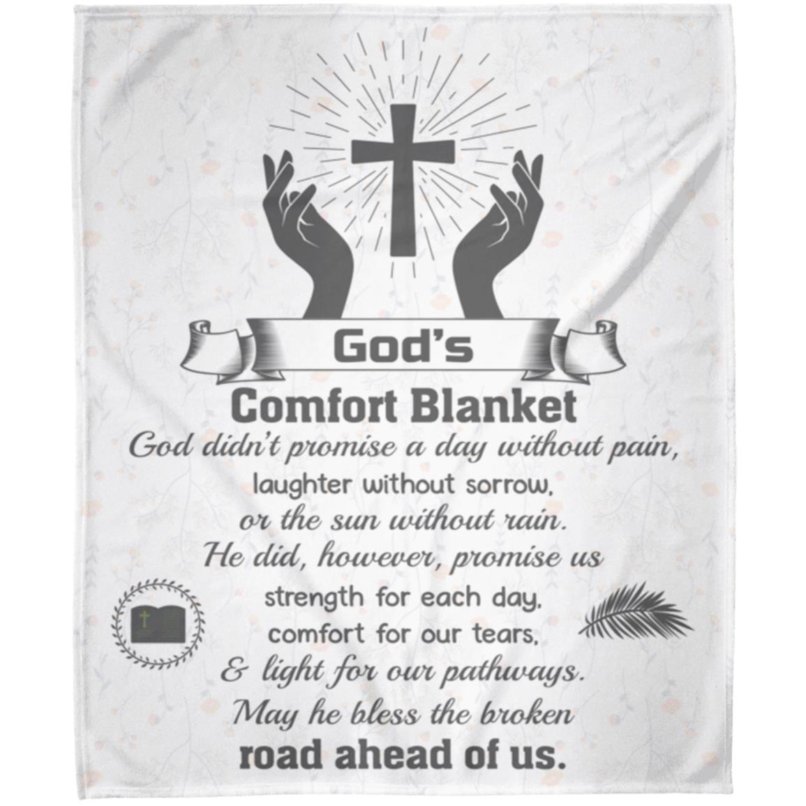 God's Comfort  Fleece Blanket