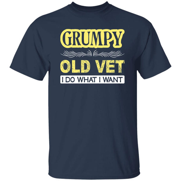 19 T-Shirt PNG Grumpy Old Vet T-Shirt