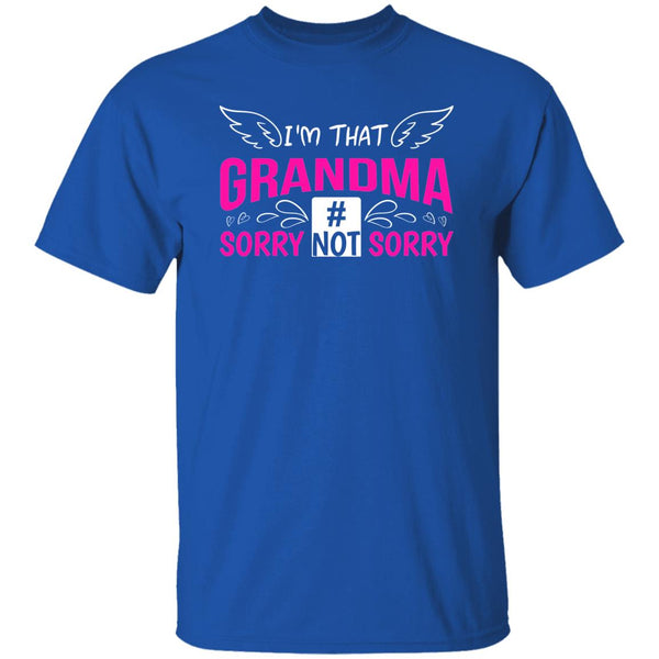 16 T-Shirt PNG I'm That Grandma T-Shirt