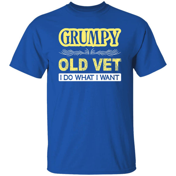 19 T-Shirt PNG Grumpy Old Vet T-Shirt