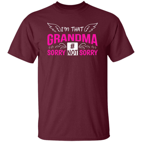 16 T-Shirt PNG I'm That Grandma T-Shirt