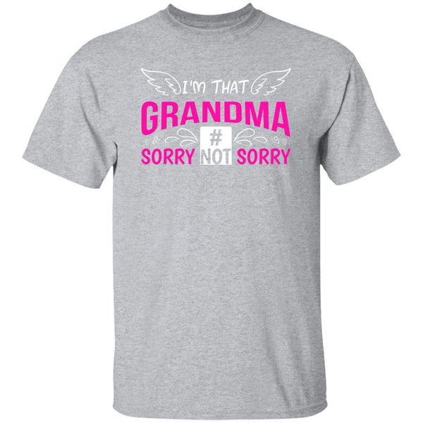 16 T-Shirt PNG I'm That Grandma T-Shirt