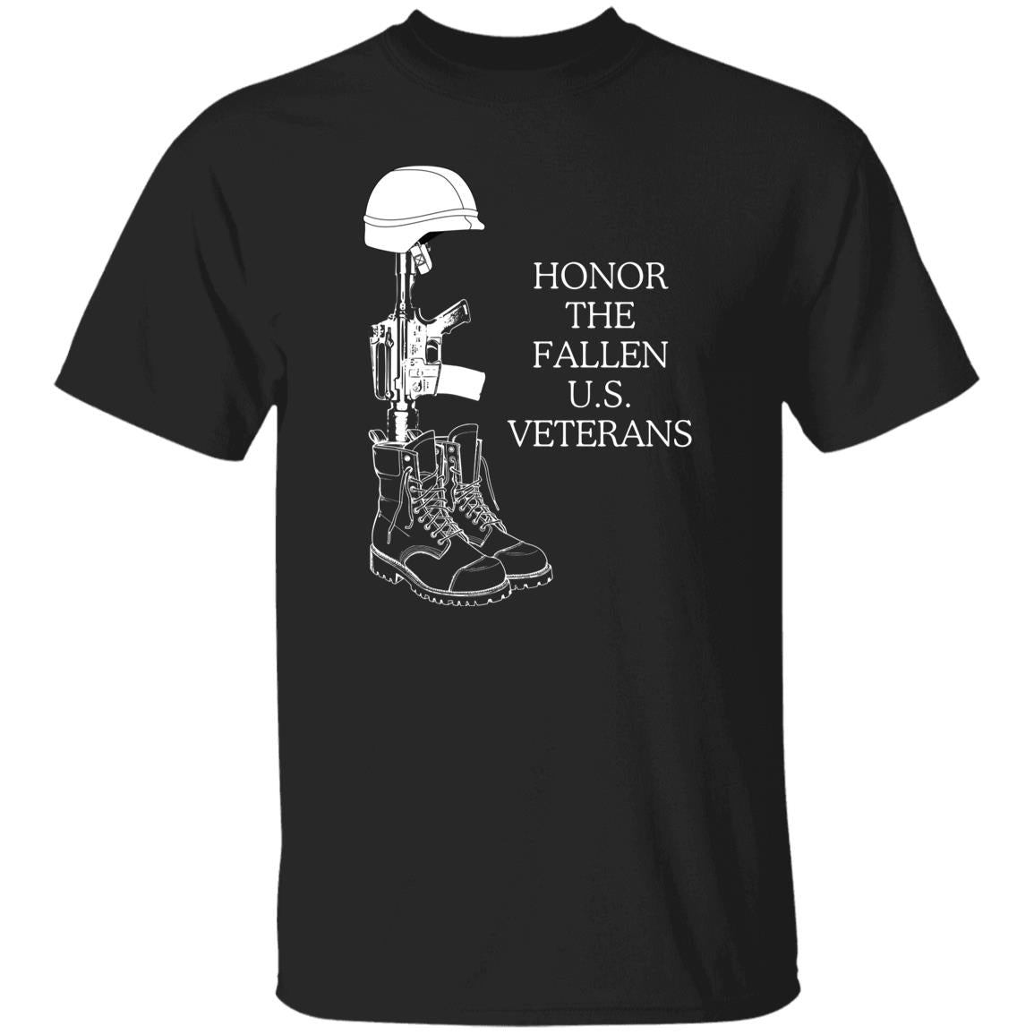 Honor The Fallen U.S. Veterans T-Shirt