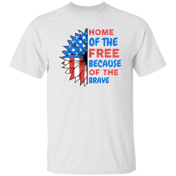 11 T-Shirt PNG Home Of The Free Because Of The Brave. T-Shirt