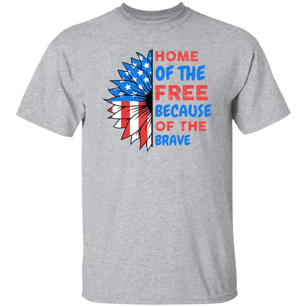 11 T-Shirt PNG Home Of The Free Because Of The Brave. T-Shirt