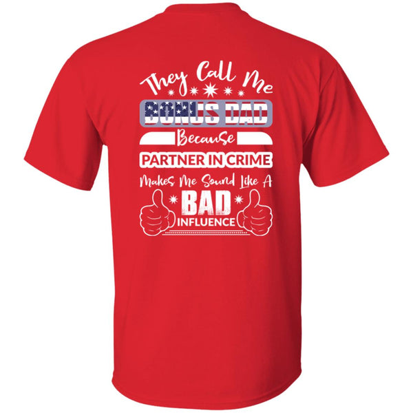 37 T-Shirt PNG They Call Me Bonus Dad T-Shirt