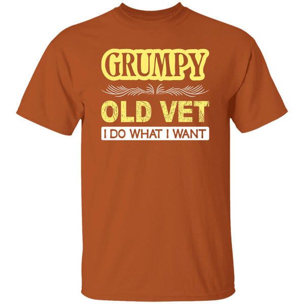 19 T-Shirt PNG Grumpy Old Vet T-Shirt