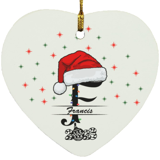 A Personalized Heart Ornament