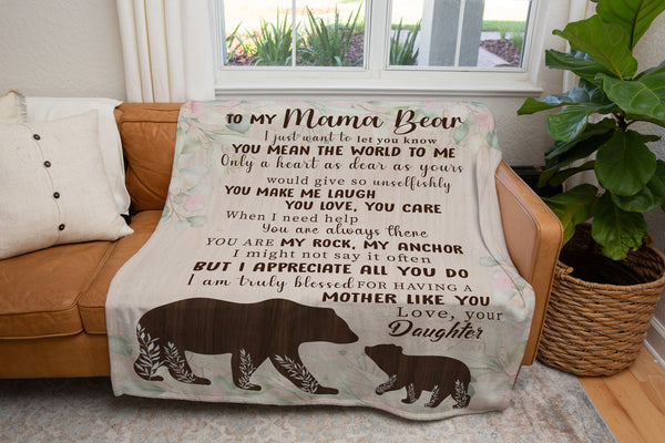 Momma Bear Blanket