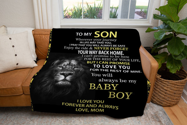 To My Son Blanket