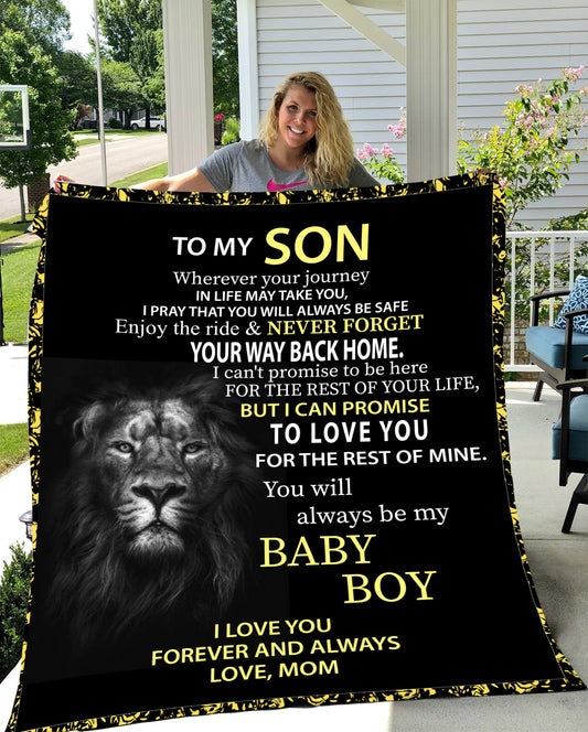 To My Son Blanket