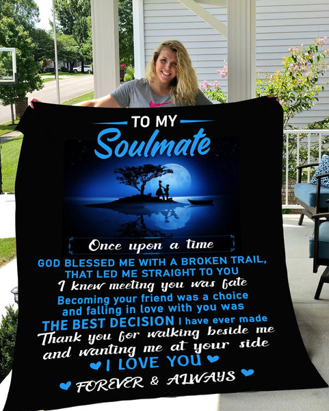 To My Soulmate Blanket