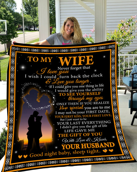 To My Wife Blanket