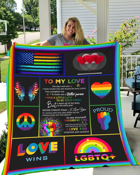 PRIDE Fleece Blanket