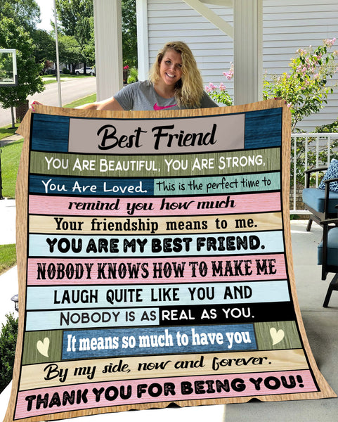 Best Friend Fleece Blanket