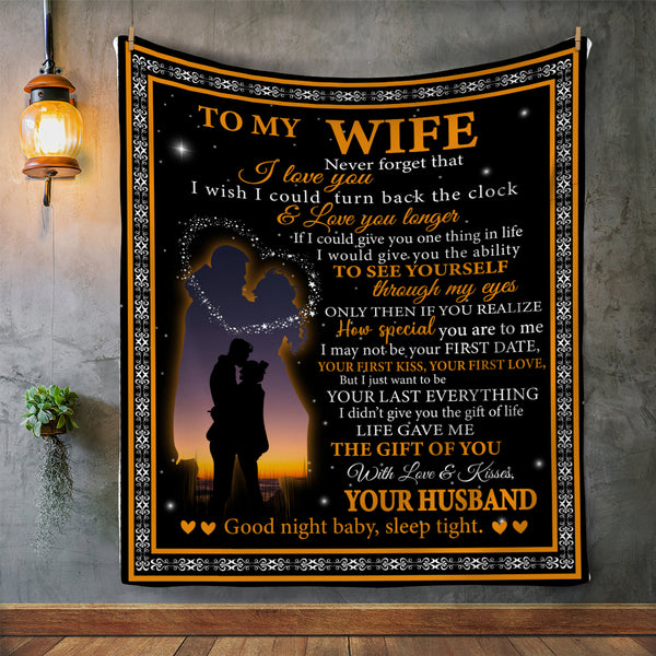 To My Wife Blanket