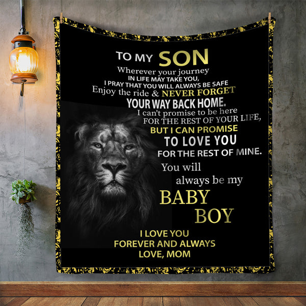 To My Son Blanket