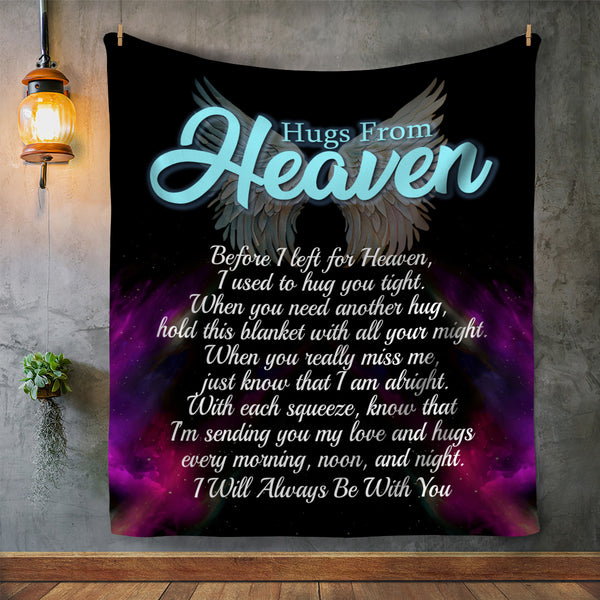 Hugs From Heaven Fleece Blanket