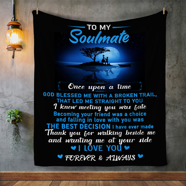 To My Soulmate Blanket