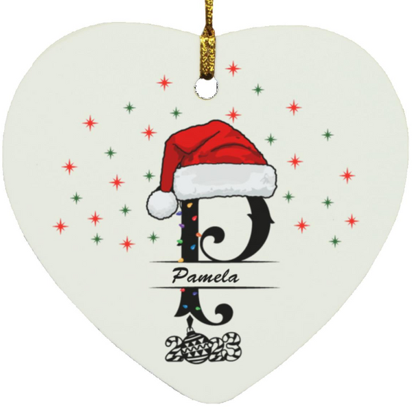 A Personalized Heart Ornament