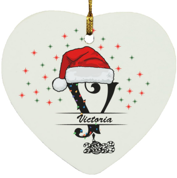 A Personalized Heart Ornament