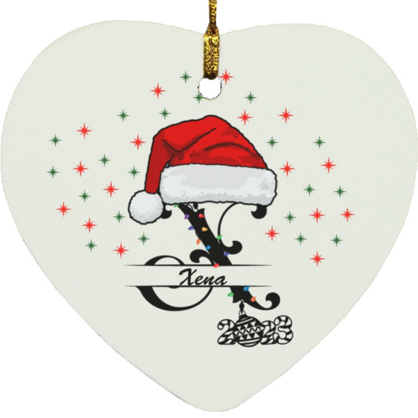 A Personalized Heart Ornament