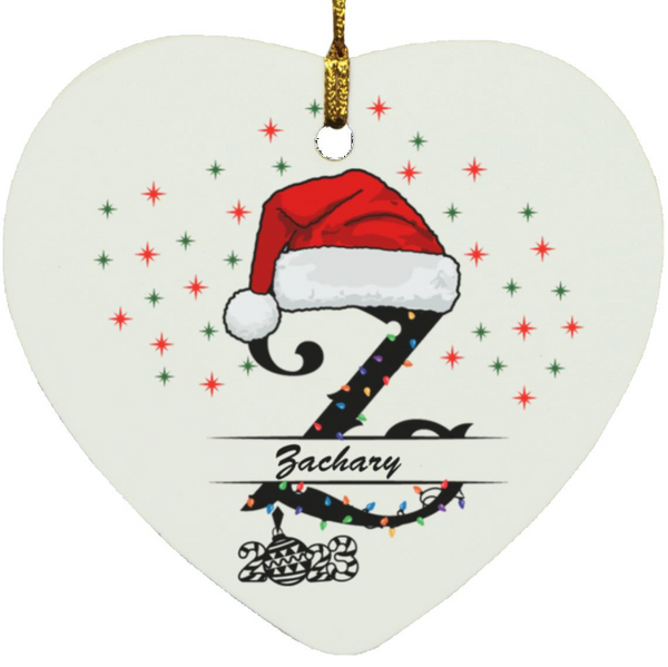 A Personalized Heart Ornament