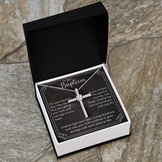 On Your Baptism | Cross necklace