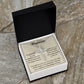 On Your Baptism | Cross necklace