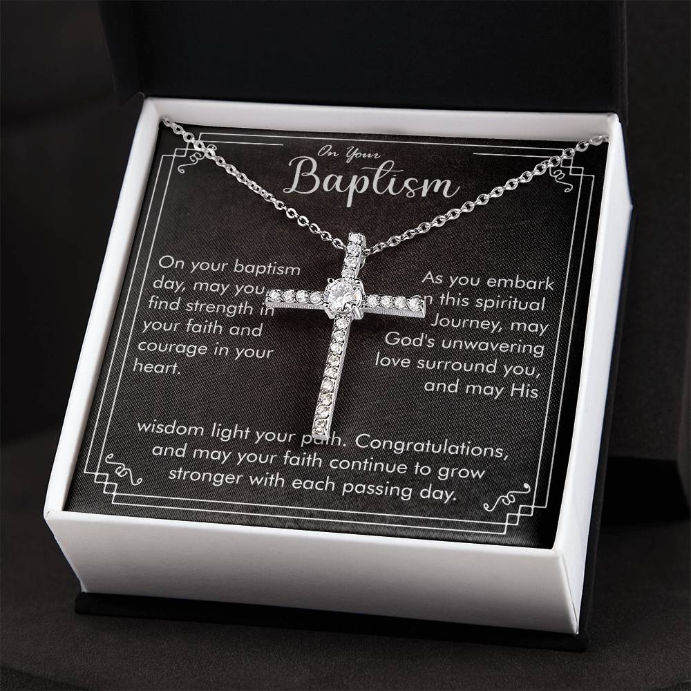 On Your Baptism | Cross necklace