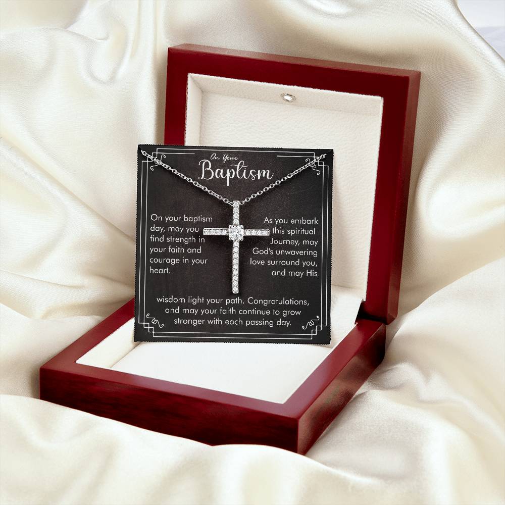 On Your Baptism | Cross necklace