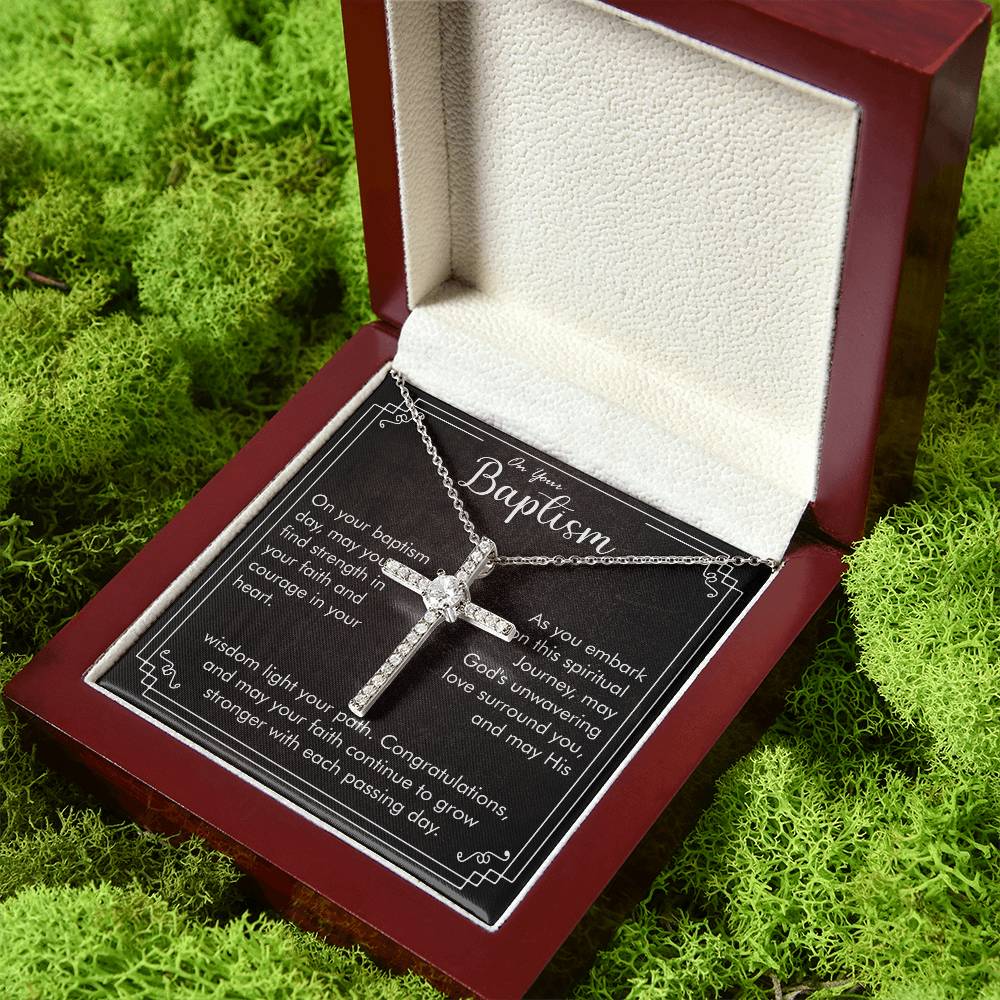 On Your Baptism | Cross necklace