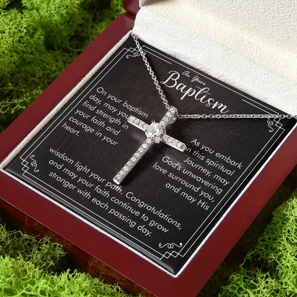 On Your Baptism | Cross necklace