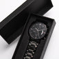 To My Dad | I Love You Always & Forever | Engraved Design Black Chronograph Watch