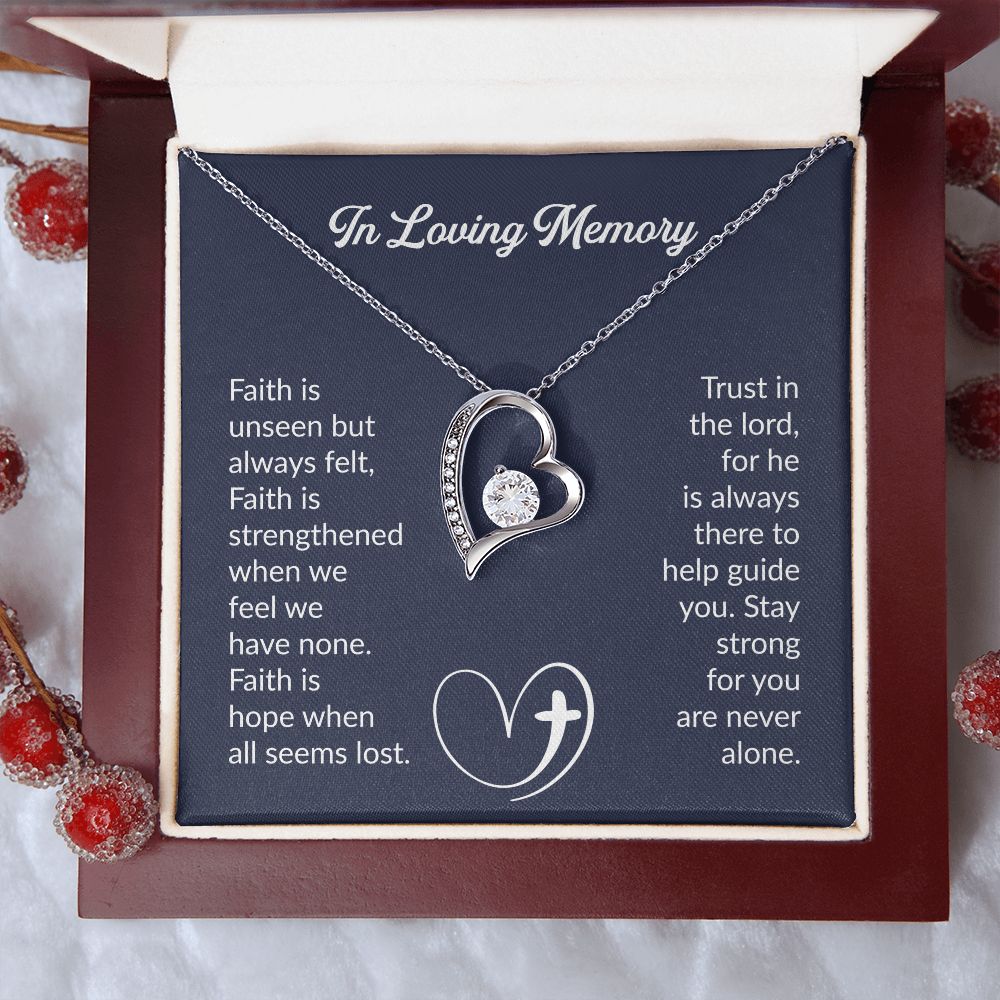 In Loving Memory | The Forever Love Necklace