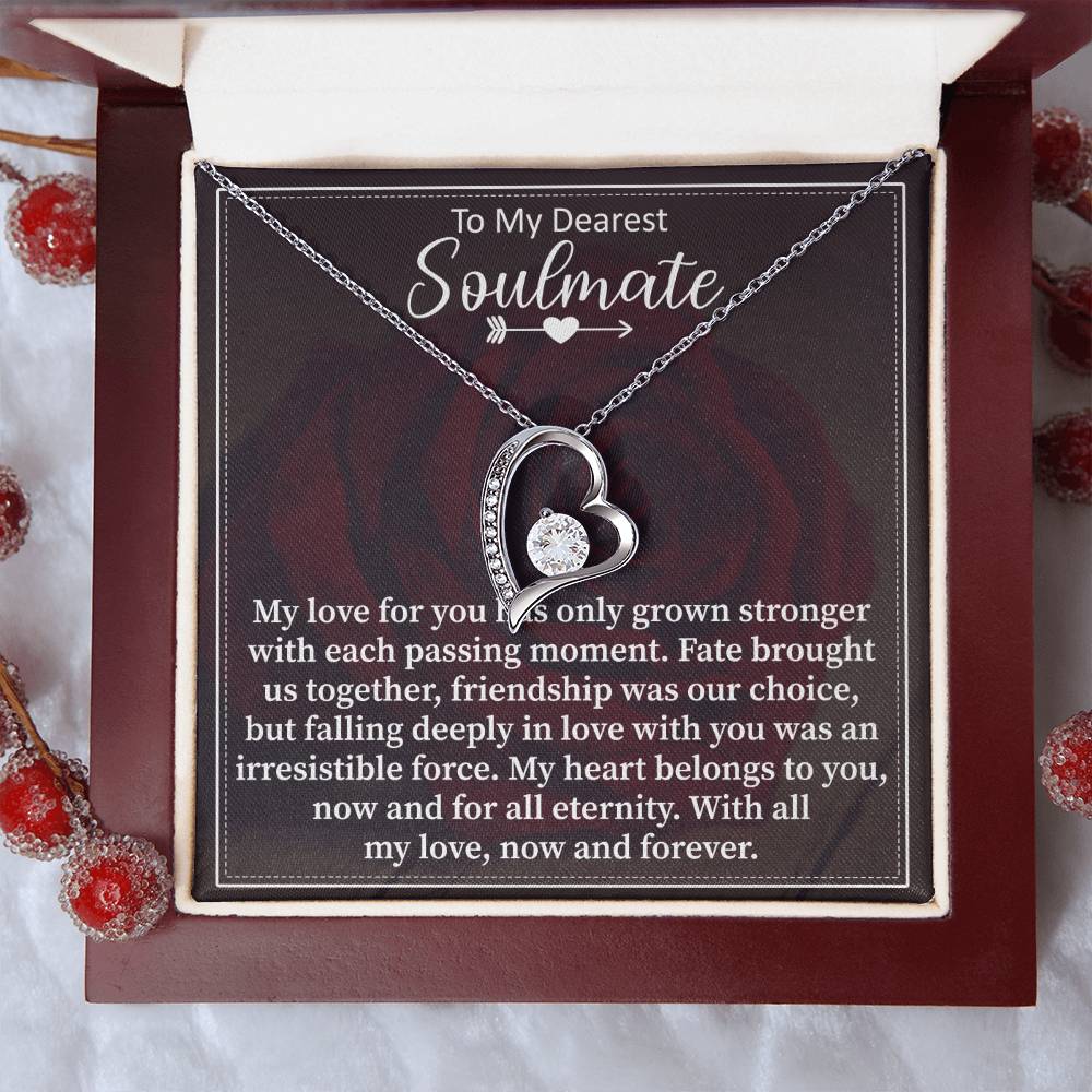 To My Dearest Soulmate | Forever Love Necklace