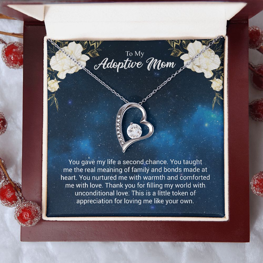 To My Adoptive Mom | The Dazzling Forever Love Necklace