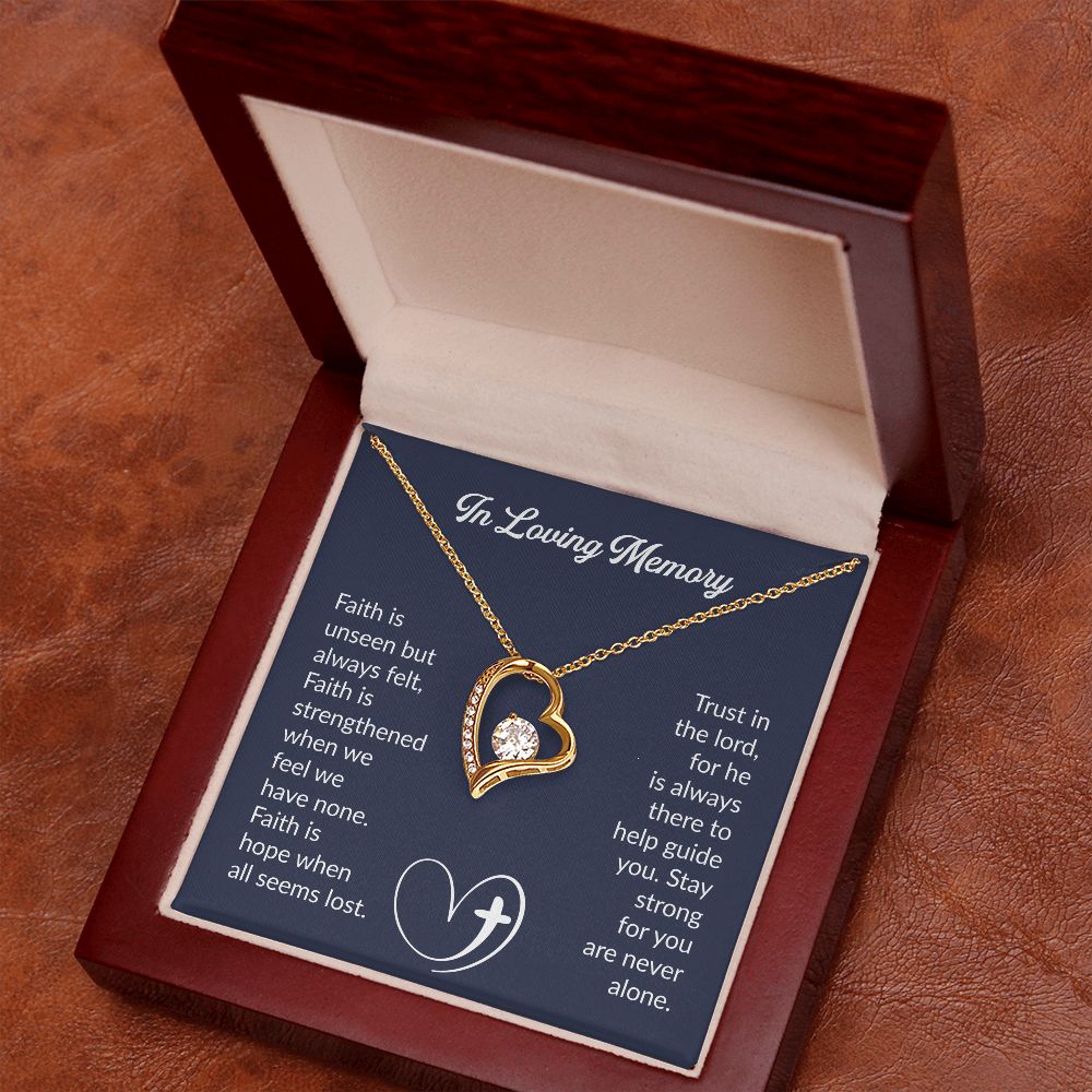 In Loving Memory | The Forever Love Necklace