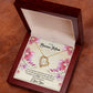To My Bonus Mom | I Love You | Forever Love Necklace