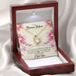 To My Bonus Mom | I Love You | Forever Love Necklace