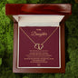 To My Daughter - Everlasting Love Necklace
